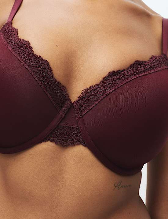 3pk Wired Full Cup Bras F-H