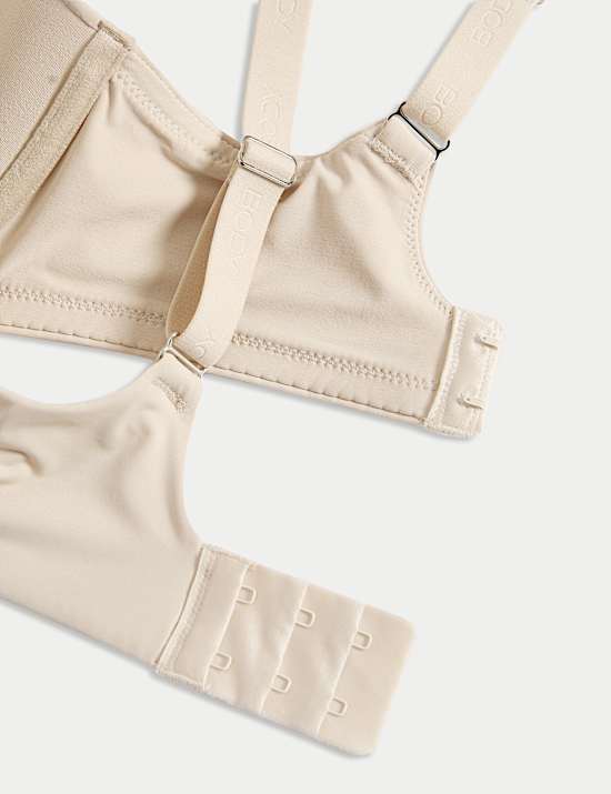 Soutien-gorge invisible à armatures et bonnets emboîtants F+