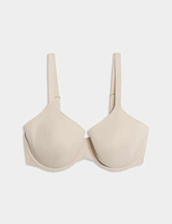 Soutien-gorge invisible à armatures et bonnets emboîtants F+