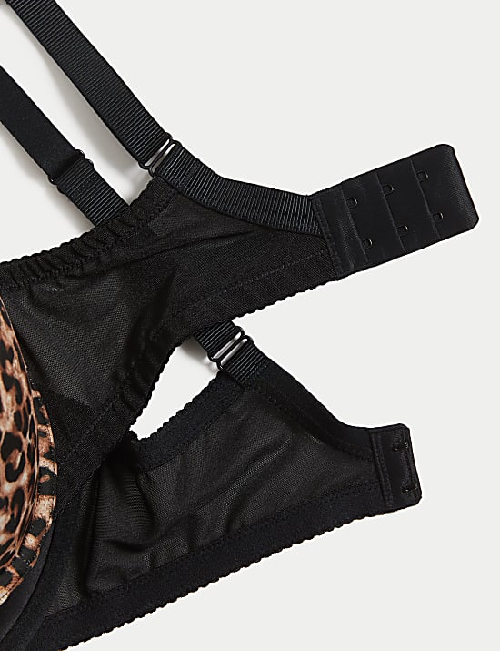 Σουτιέν με βαθύ ντεκολτέ, μπανέλα και δαντέλα (F-H)