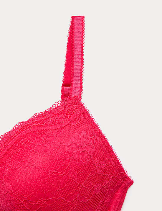 Soutien-gorge plongeant &agrave; armatures en dentelle Jasmine, bonnets F &agrave; H