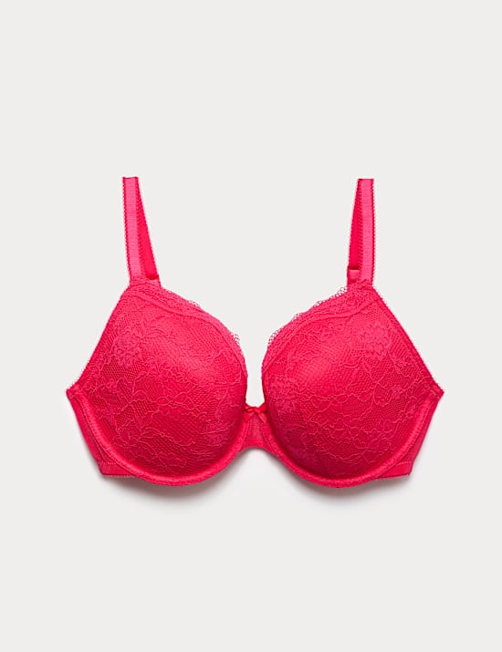 Soutien-gorge plongeant &agrave; armatures en dentelle Jasmine, bonnets F &agrave; H