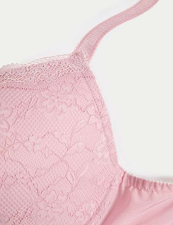 Jasmine Lace Wired Plunge Bra F-H