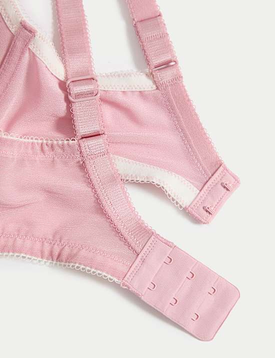 Jasmine Lace Wired Plunge Bra F-H