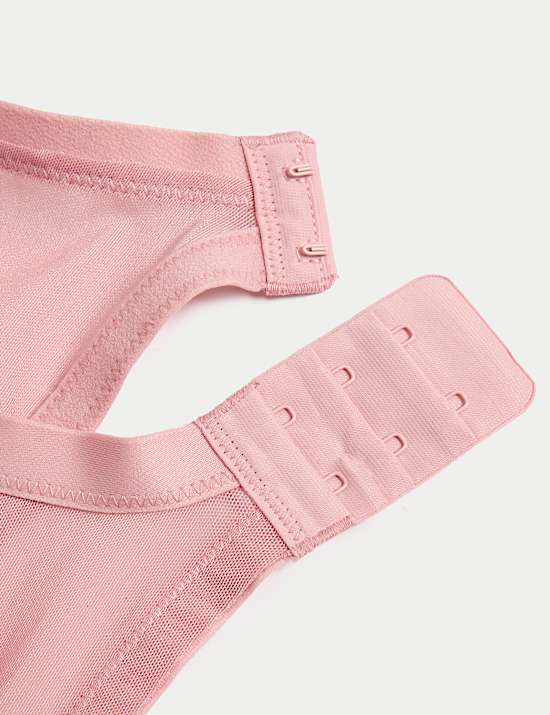 Pack de 3 sujetadores de copa completa con aro y adorno de encaje para copa F-H