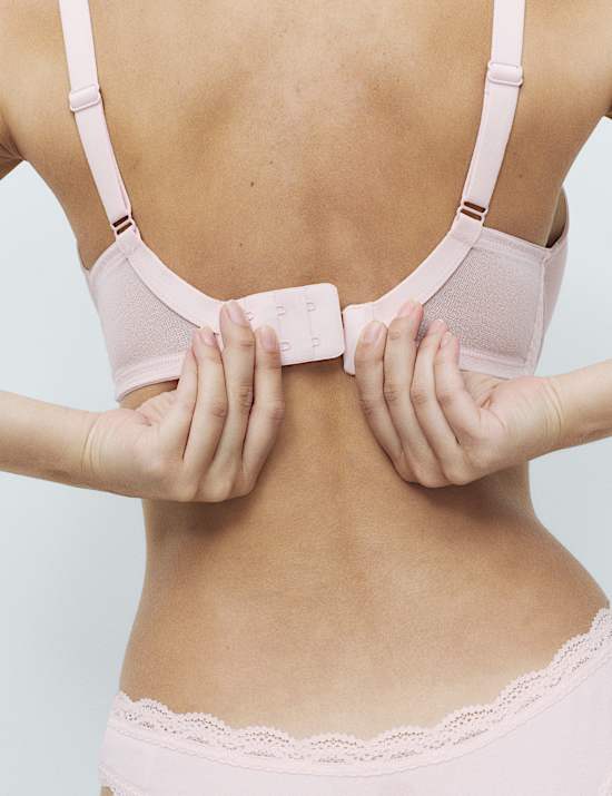 Pack de 3 sujetadores escotados con aro y relleno para copa F- H