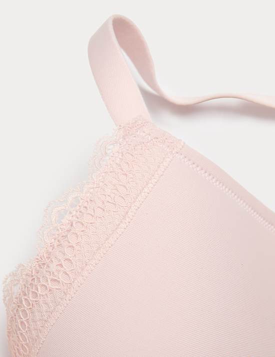 3pk Padded Wired Plunge Bras F-H