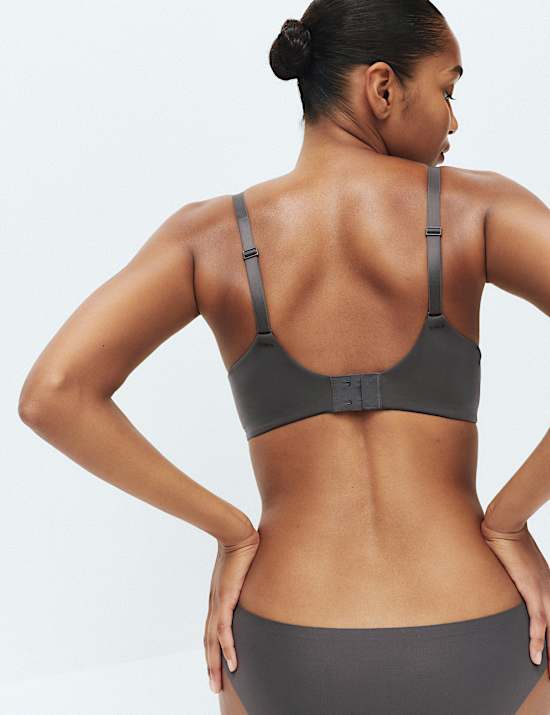 Body Invisibles&trade; Padded Wired Demi Cup Bra (F+)