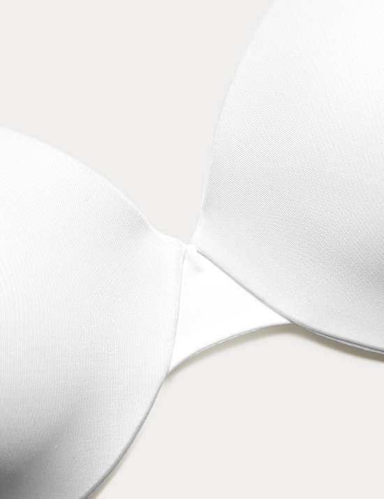 Body Invisibles&trade; Padded Wired Demi Cup Bra (F+)