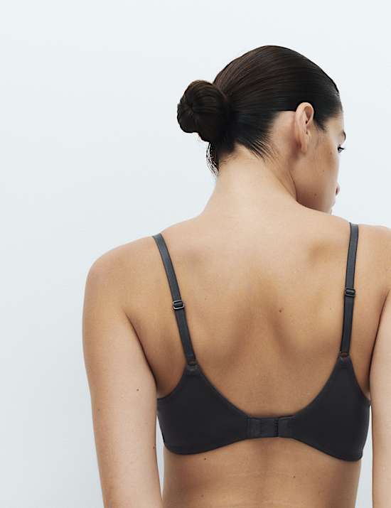 3pk Non Wired Plunge T-Shirt Bras A-E