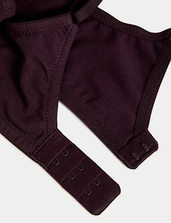 3pk Non Wired Plunge T-Shirt Bras A-E