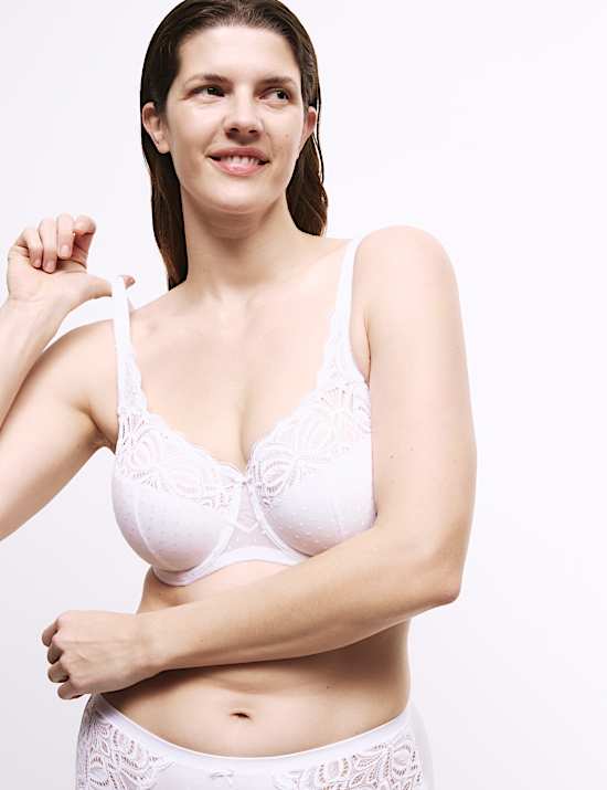 Soutien-gorge à armatures Amelia Lace bonnets emboîtants F+