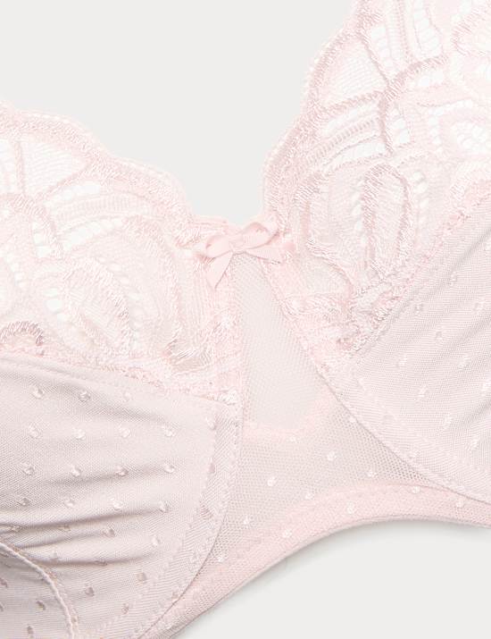 Amelia Lace Wired Full Cup Bra (F-J)