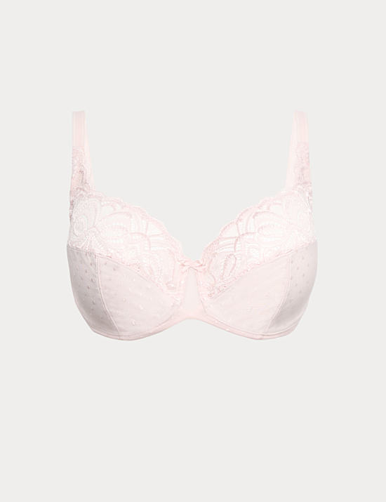 Amelia Lace Wired Full Cup Bra (F-J)