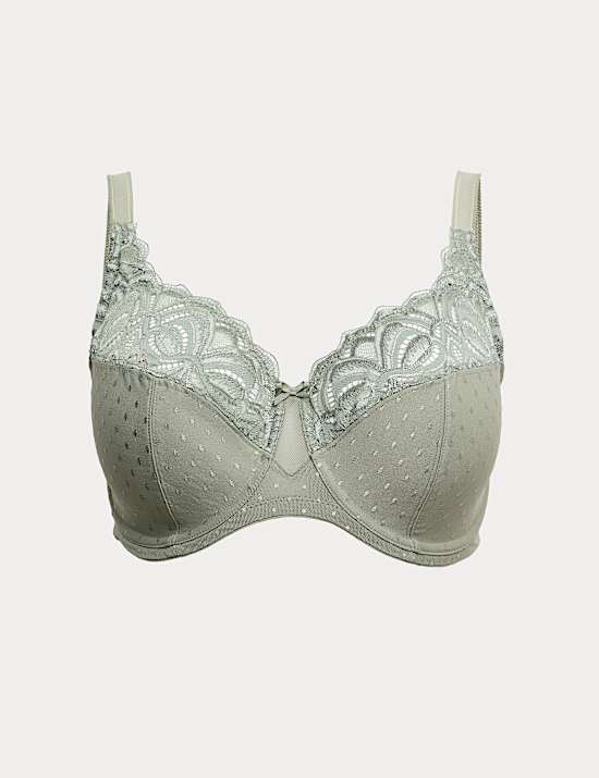 Amelia Lace Wired Full Cup Bra (F-J)