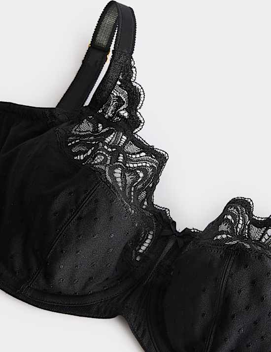 Amelia Lace Wired Full Cup Bra (F-J)