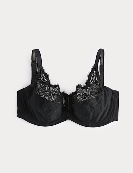 Amelia Lace Wired Full Cup Bra (F-J)