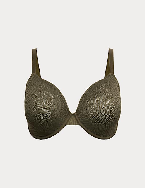 Body Lace Wired Demi Cup Bra (F+)