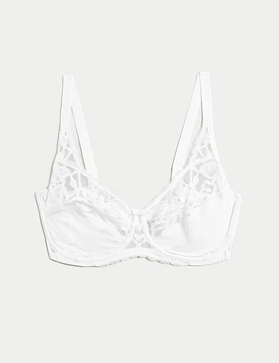 Wild Blooms Wired Full Cup Bra F-J