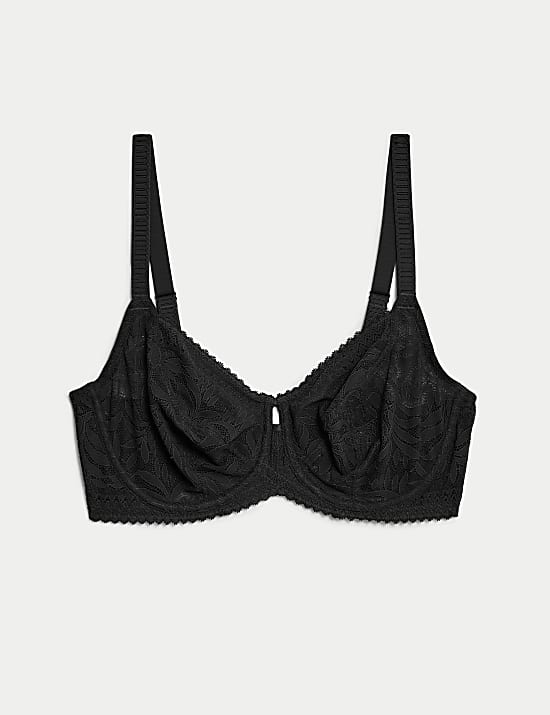 Soutien-gorge Flexifit&trade; &agrave; balconnet, armatures et dentelle, bonnets G &agrave; K