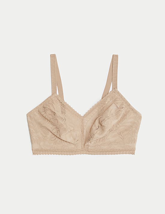 Flexifit&trade; Lace Non Wired Bralette F-H