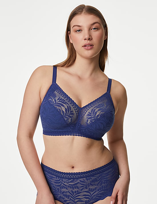 Flexifit&trade; Lace Non Wired Bralette F-H