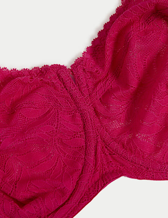 Σουτιέν μέγιστης στήριξης Flexifit™ με δαντέλα και μπανέλα (F-H)