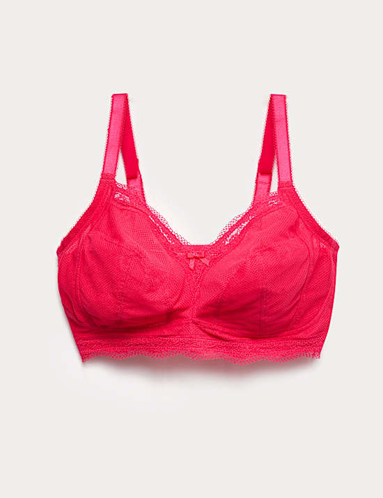 Soutien-gorge bustier sans armature en dentelle Jasmine, bonnets F+