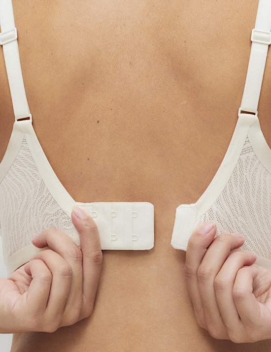 Lace Non Wired Full Cup Bra (F+)