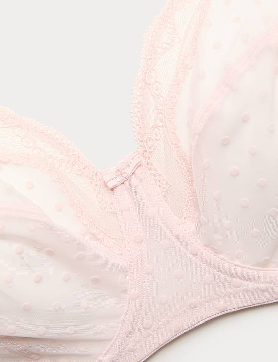 2 Pack Mesh Extra Support Bras (F-J)