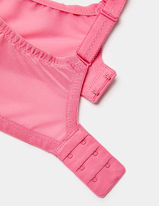 2 Pack Mesh Extra Support Bras (F-J)