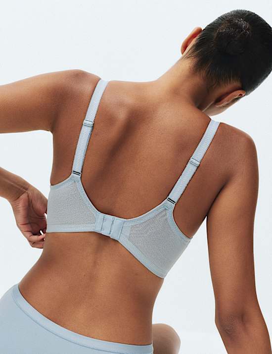 Mesh Wired Extra Support Bra F-J