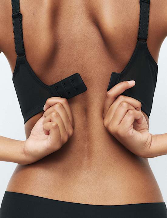 Mesh Wired Extra Support Bra F-J
