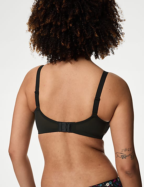 Mesh Wired Extra Support Bra F-J