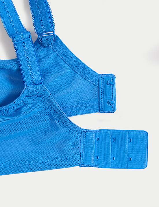 Mesh Wired Extra Support Bra (F-J)