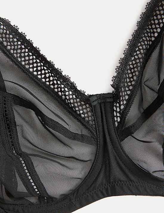 Bra Jaring Ekstra Penopang Berkawat (F-J)