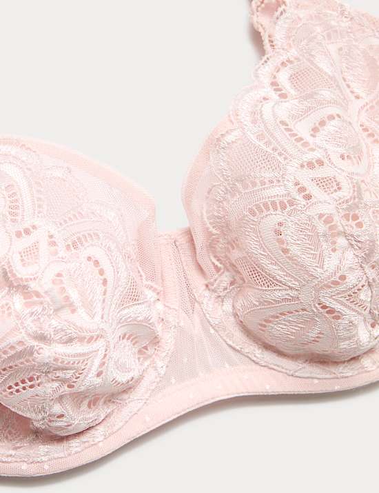 2 Pack Amelia Lace Natural Lift&trade; Full Cup Bras (F-H)