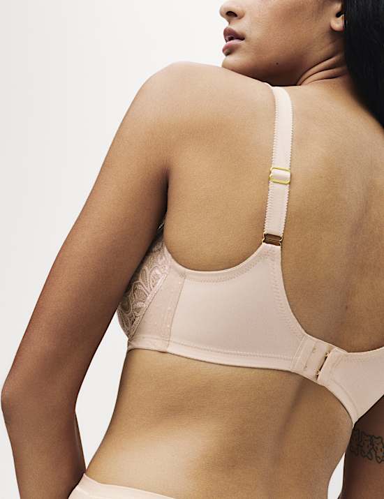 Bra Cup Penuh Berkawat Renda Amelia Natural Lift (Cup F+)