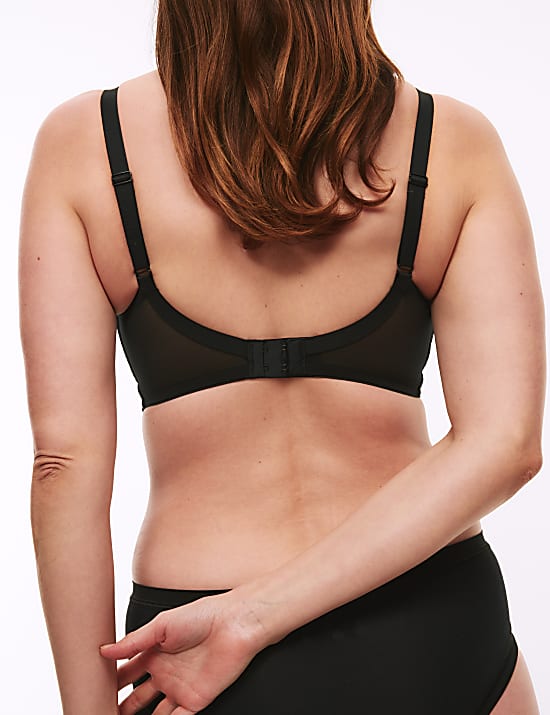 Ungepolsterter leichter BH mit Spitze (F–H)