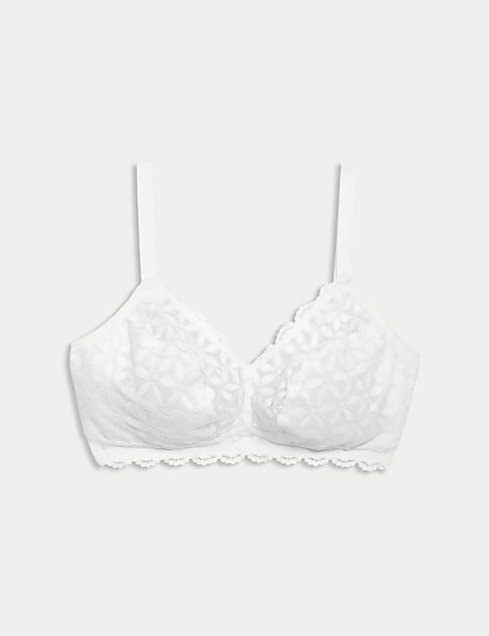 Lace Non-Padded Bralette F-H