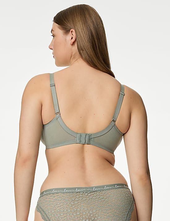 3 pak Bra Cup Penuh Berkawat F-H