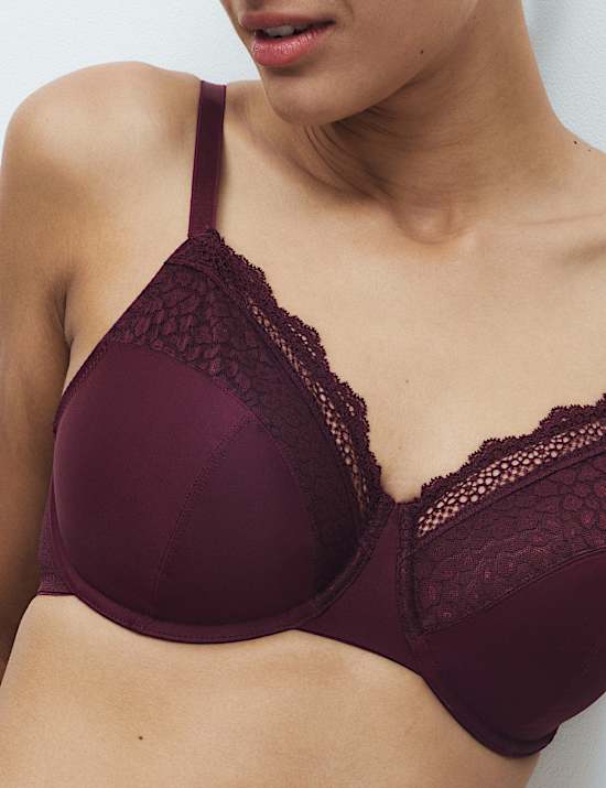 3pk Wired Full Cup Bras F-H