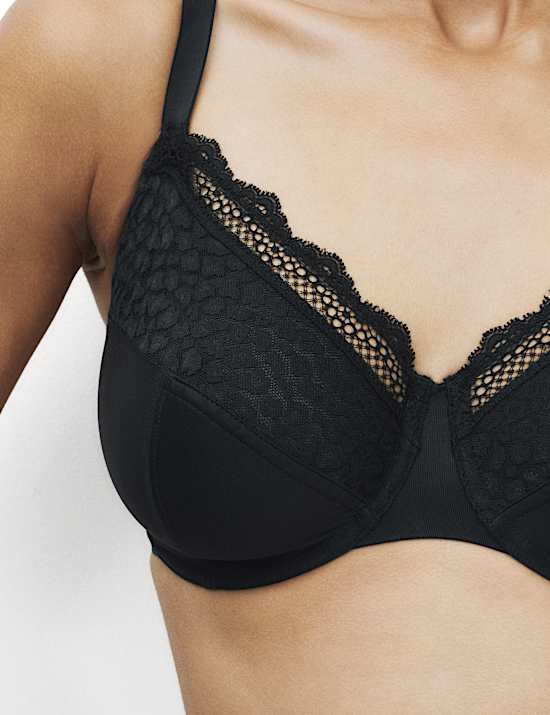 3 pak Bra Cup Penuh Berkawat F-H