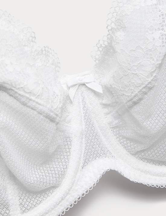 2 Pack Jasmine Lace Wired Balcony Bras (F+)