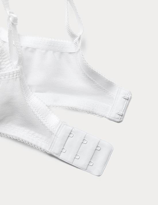 2 Pack Jasmine Lace Wired Balcony Bras (F+)