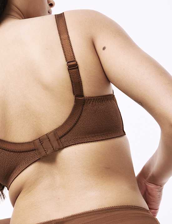 חזיית בלקונט Jasmine עם ברזלים ותחרה (מידות F-H)