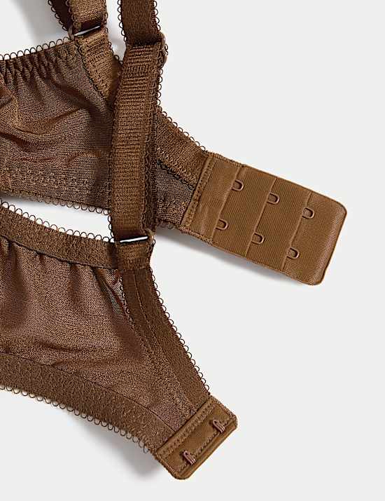 חזיית בלקונט Jasmine עם ברזלים ותחרה (מידות F-H)