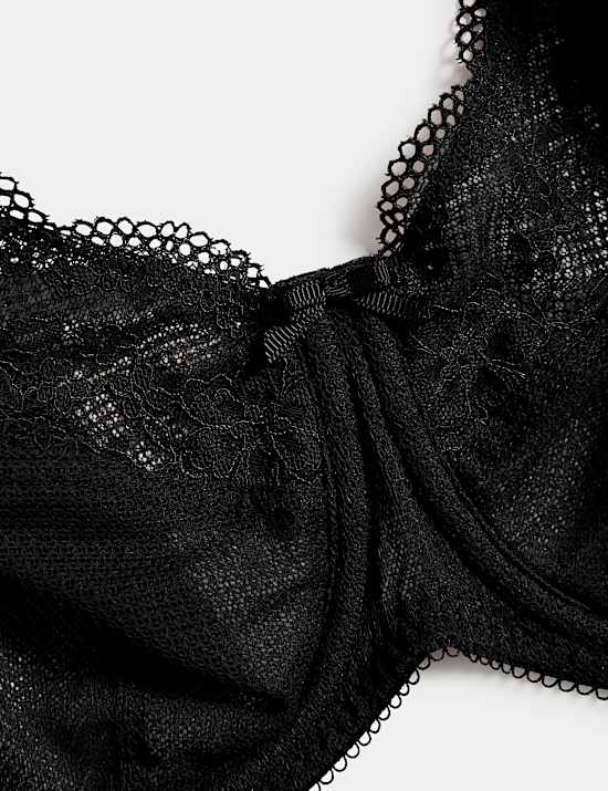 Jasmine Lace Wired Balcony Bra (F-H)