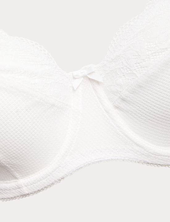 Jasmine Lace Wired Balcony Bra (F-H)