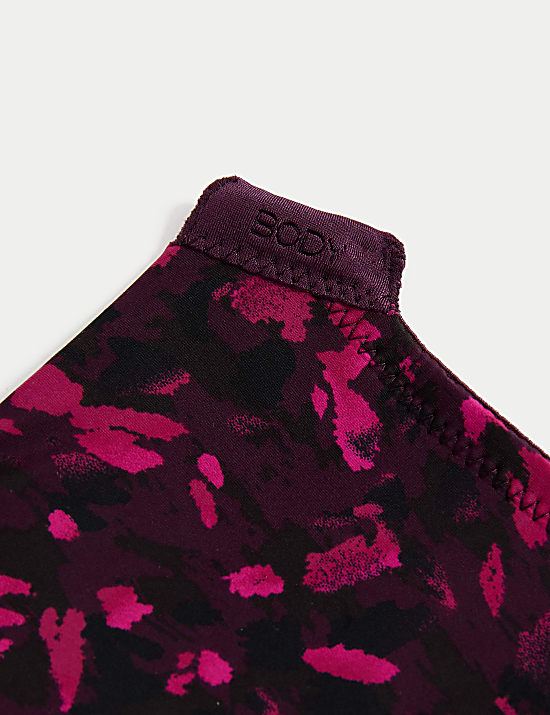 Flexifit&trade; Printed Wired Minimiser Bra (C-H)